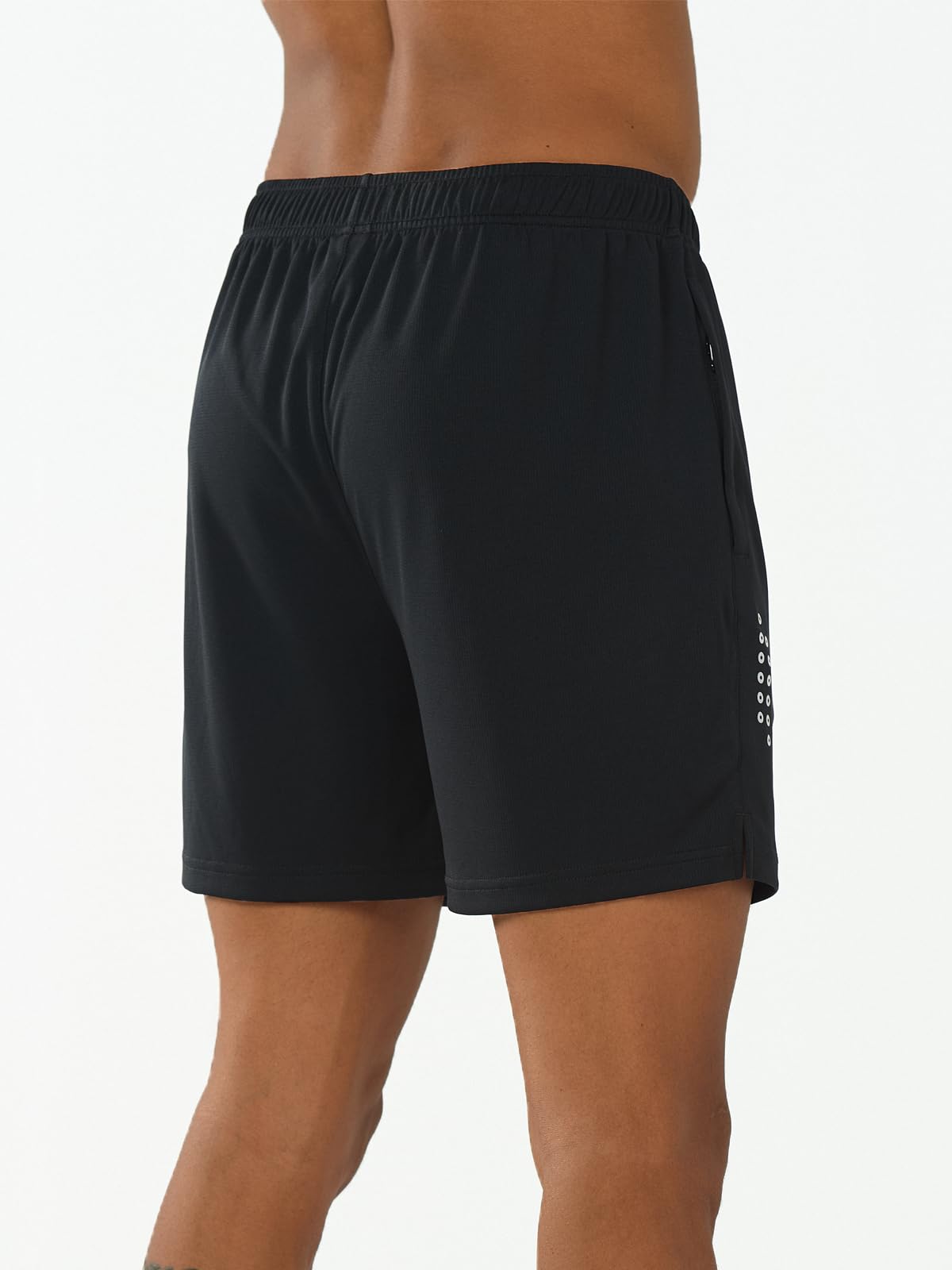 NORTHYARD Men's 5" Athletic Running Shorts Workout Gym Quick Dry Shorts Lightweight Mesh Tennis Shorts for Men Exercise Black