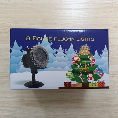 Segotendy Holiday Projector Lights Outdoor, 8 Images Mode with 96 Cartoons,Waterproof Holiday Projector with Remote Control Timer for Valentine Decorations Easter Christmas Halloween Birthday Party