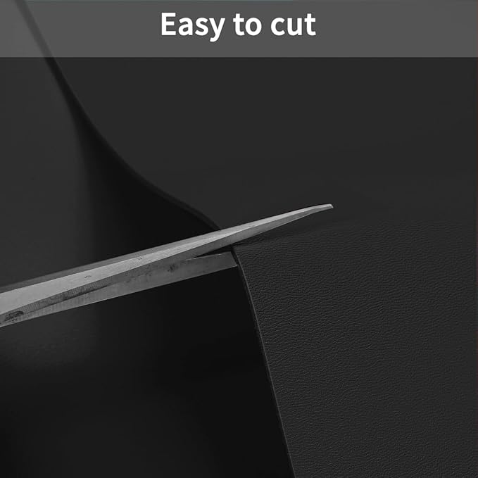 Table Pad Protector - 28x60 Inch Waterproof Easy to Clean Can Conceal Flaws Protector The Table Top from Scratches Used for Coffee Table (Black+Black 28x60)