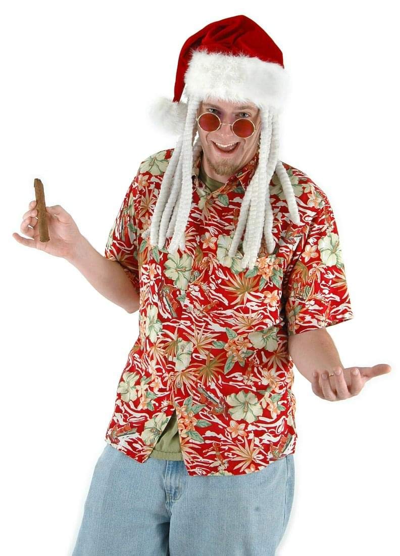 Fun Costumes - Plush Dread Santa Hat Standard