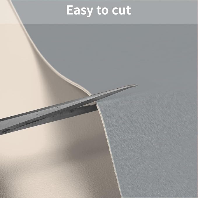 Vanity Protector Mat - Can Be Used On Both Sides Waterproof and Easy to Clean Good Flatness Used for Dresser Table(Off White+Light Gray 10x48)