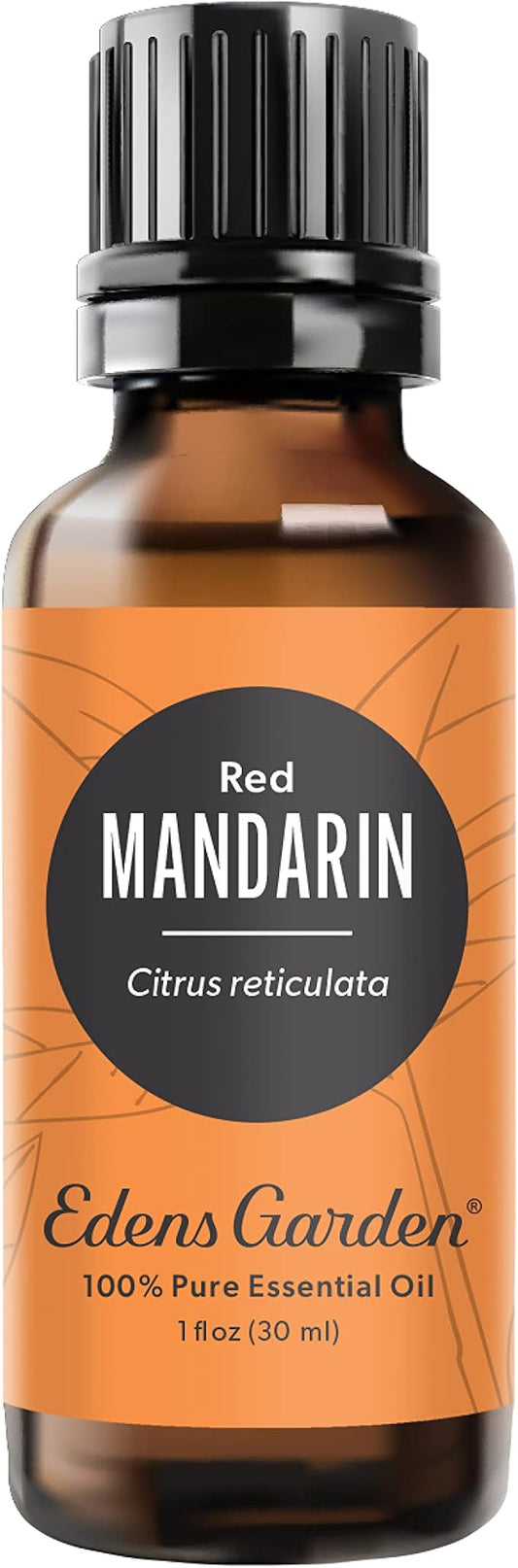Edens Garden Mandarin- Red Essential Oil- 100% Pure Premium Grade, Undiluted, Natural, Therapeutic, Aromatherapy, The Best for Diffuser, Skin, Candle, Humidifiers 30 ml (1 fl oz)