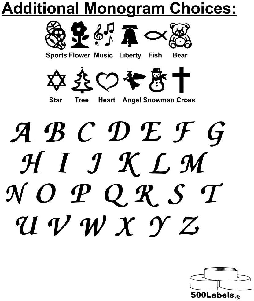 Return Address Labels - Roll of 500 Personalized Labels (Gold)