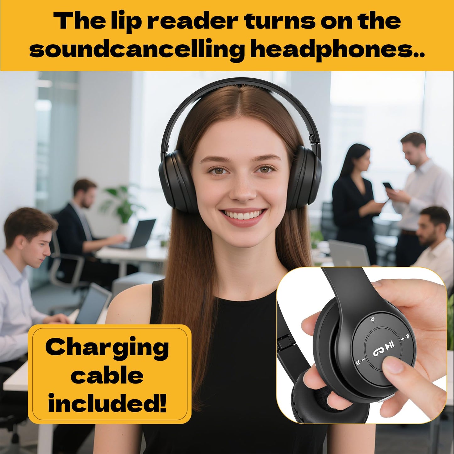 You SAY I Guess - 2025 New Lip Reading Party Fun Games for Adults, The Headphone Challenge TikTok Popular Card Game, Friends with 40,000 Funny Phrase Combos, Card Games for 18+ Years Old (2+ Players)