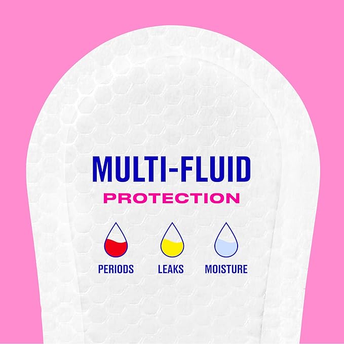 Carefree Panty Liners for Women, Thong Liners, Unwrapped, Unscented | Pantiliners, Carefree Liners, Daily Liners for Women, Light Periods and Leaks | 196ct (4 Packs of 49ct) (Packaging May Vary)