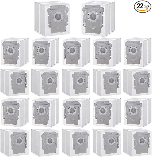 22 Pack Vacuum Bags Compatible with iRobot Roomba i7 i7+ i3 i3+ i8 i8+ j5+ i5+ i4 i4+ i1+ i6 i6+ j5+ j7 j7+ s9 s9 Plus Bags Automatic Dirt Disposal Bags