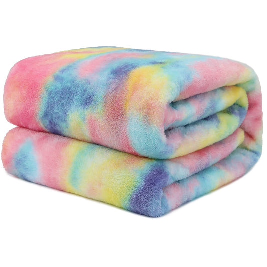 Fleece Throw Blanket Cozy Soft Lightweight Throw Blankets Warm Plush Colorfull fall blankets and throws Couch Sofa Bed Camping Travel Picnic Outdoor Blanket Bedding Kid Baby Boys Girls Adults 40x50 in
