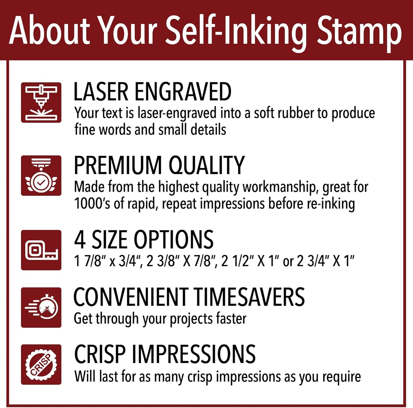 Please Sign & Return Office Stamp | 4 Different Sizes | 20 Designs | Multiple Color Options | Perfect for Quick Validation of Office Documents (Please Sign & Return, Xtra Wide)