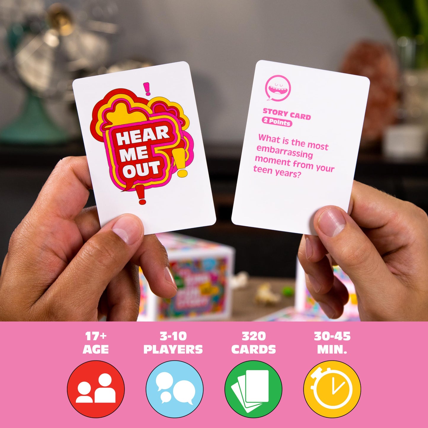 PopHaus Collective It's Kind of a Fun Story - Adult Party Card Game [Perfect for Game Nights, Pre-Games, Happy Hours, Family Gatherings, Bachelorette Parties, Storytelling]