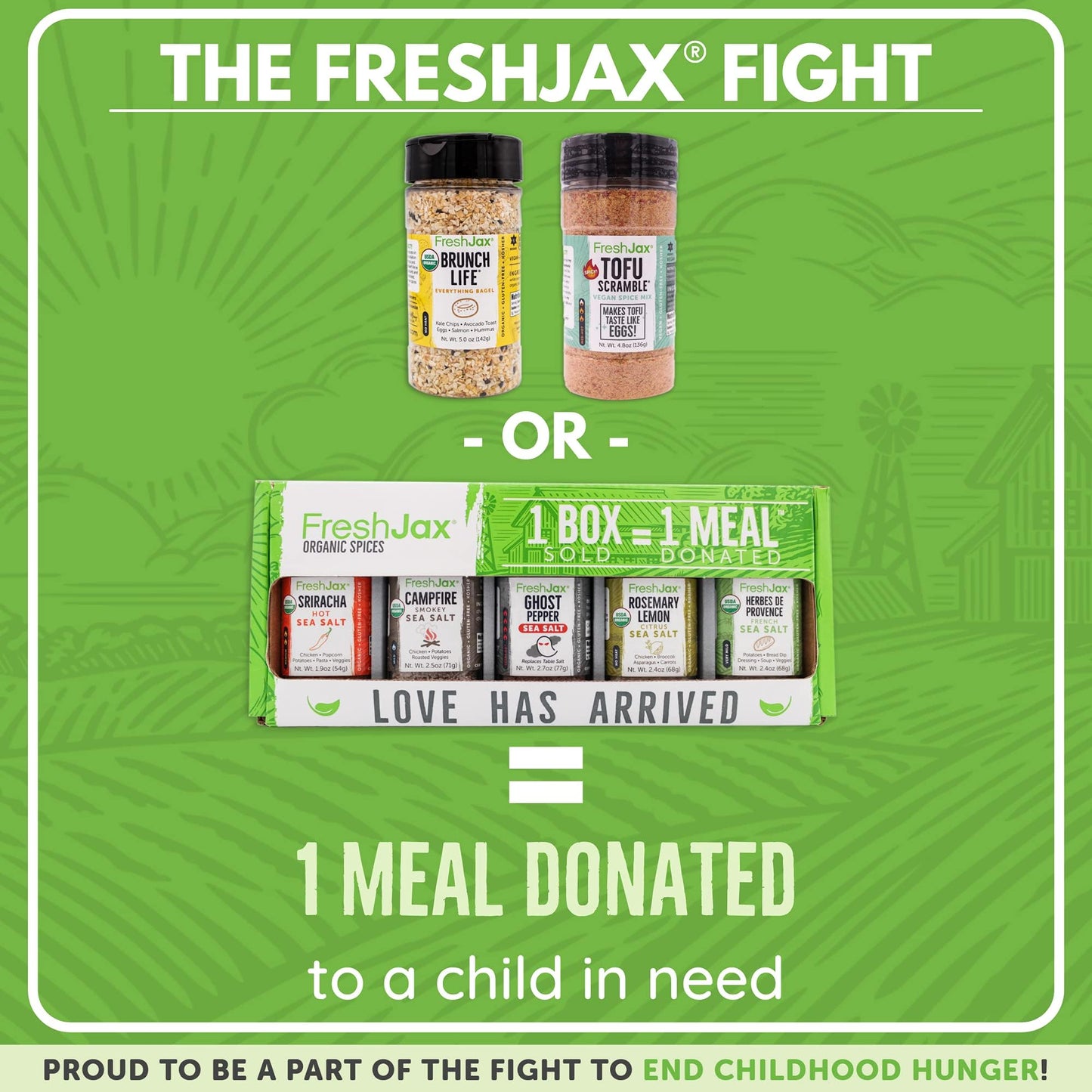 FreshJax Smoked Seasoning Gift Set | 5 Sampler Sized Organic Smoked Spices | Grilling Christmas Gifts for Men, Dads, Father | BBQ Grill Spices and Rubs Gift Set Packed in a Giftable Box