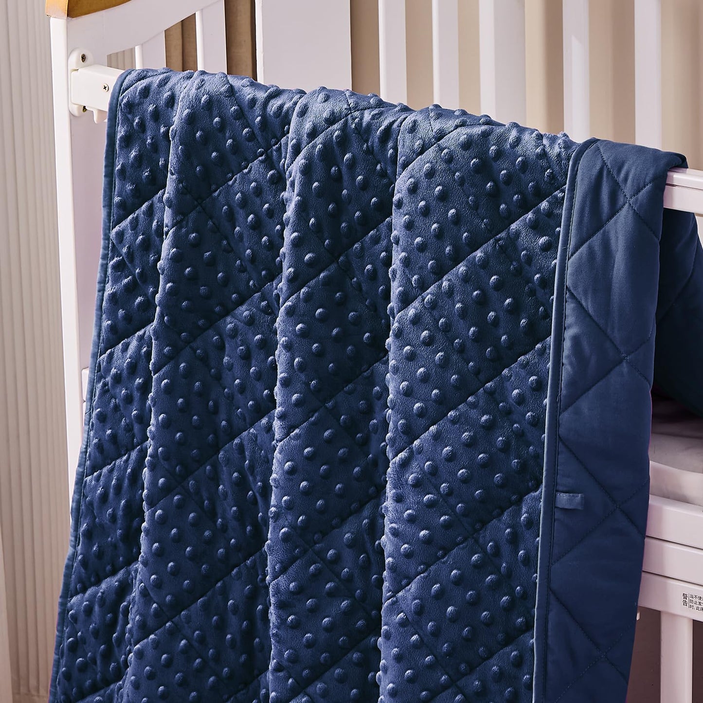 yescool Weighted Blankets Kid 5 Pounds Blanket for Boys Washable Heavy Blankets Microfiber Children Weighted Throw Blanket Winter Weighted Comforter for 5+Years, 36 * 48in, Blue