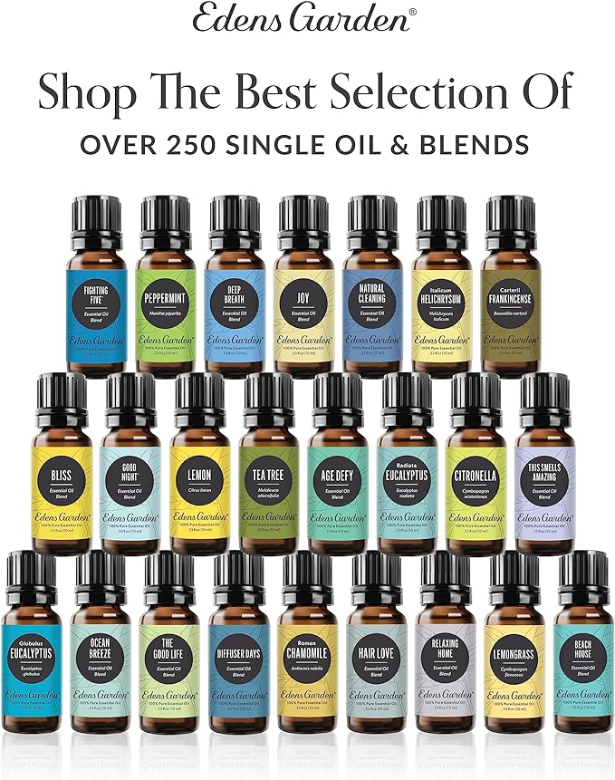 Edens Garden Joy Essential Oil Blend- 100% Pure Premium Grade, Undiluted, Natural, Therapeutic, Aromatherapy, The Best for Diffusing, Candle, Laundry, Kid Safe 10 ml (.33 fl oz)